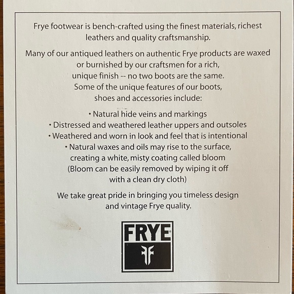 Frye Leather Mid-Calf Boots Black Size 7M - Picture 10 of 10